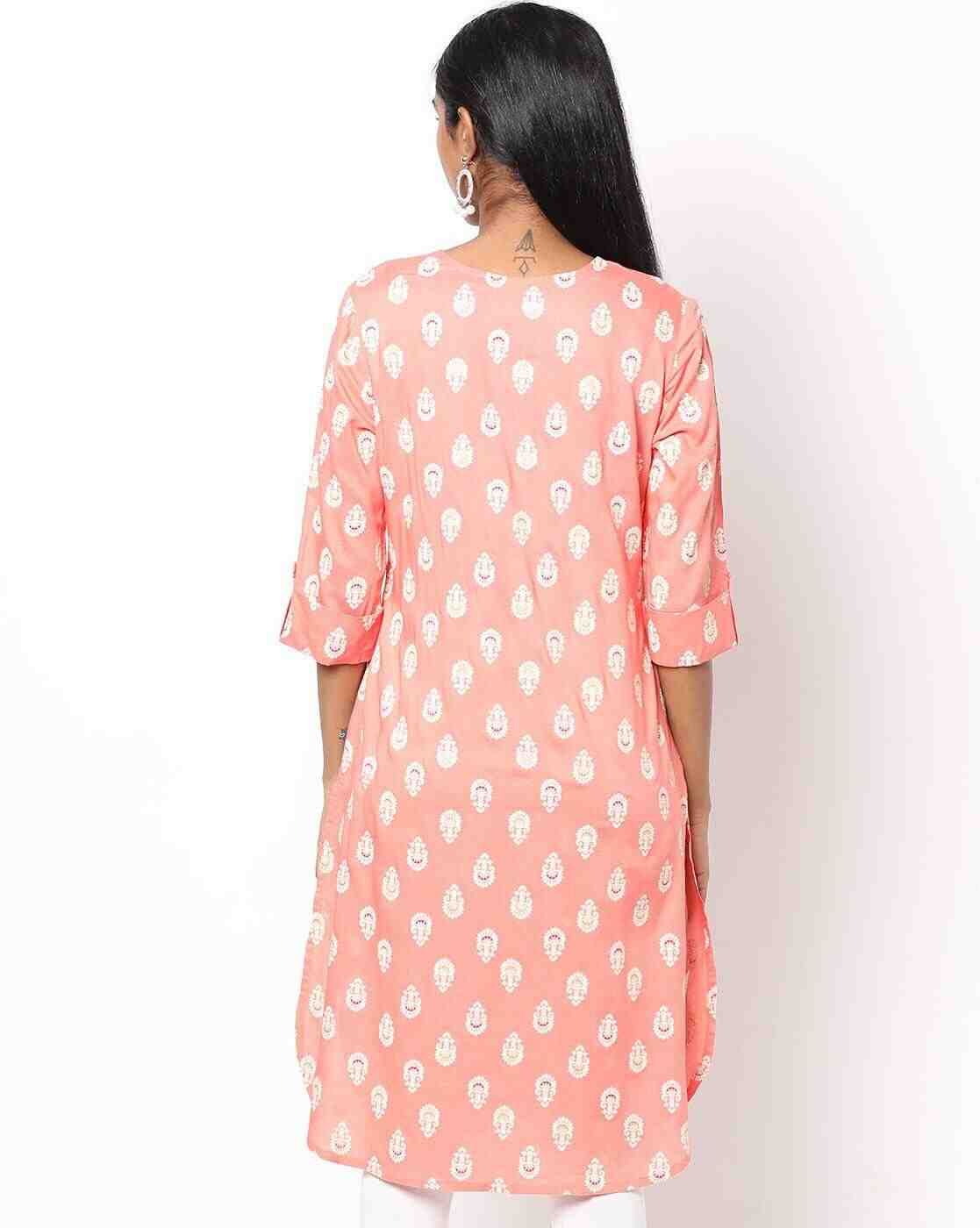 AVAASA MIX N' MATCH | Printed Straight Kurta|2