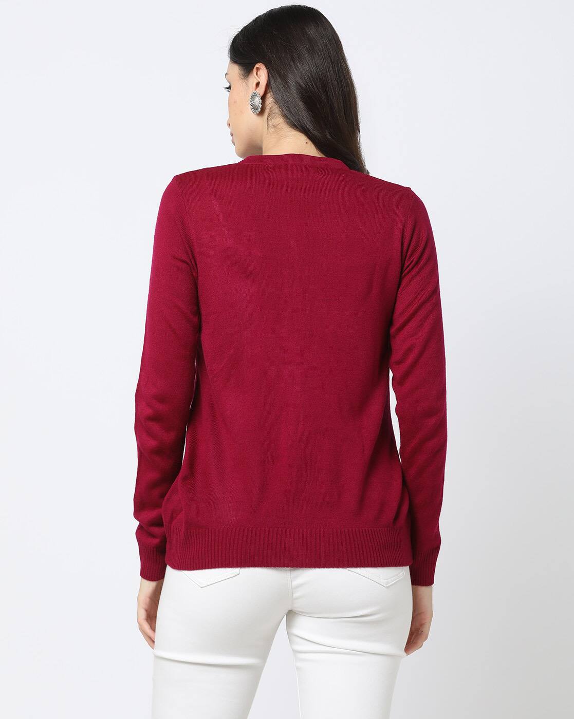 AVAASA MIX N' MATCH | V-neck Knit Cardigan|2