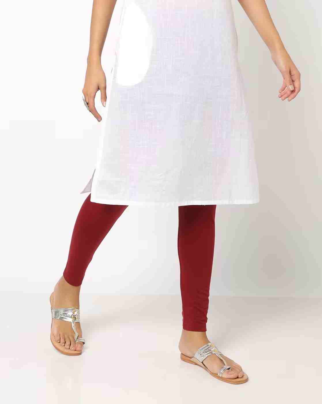 AVAASA MIX N' MATCH | Winter Leggings with Elasticated Waist|0