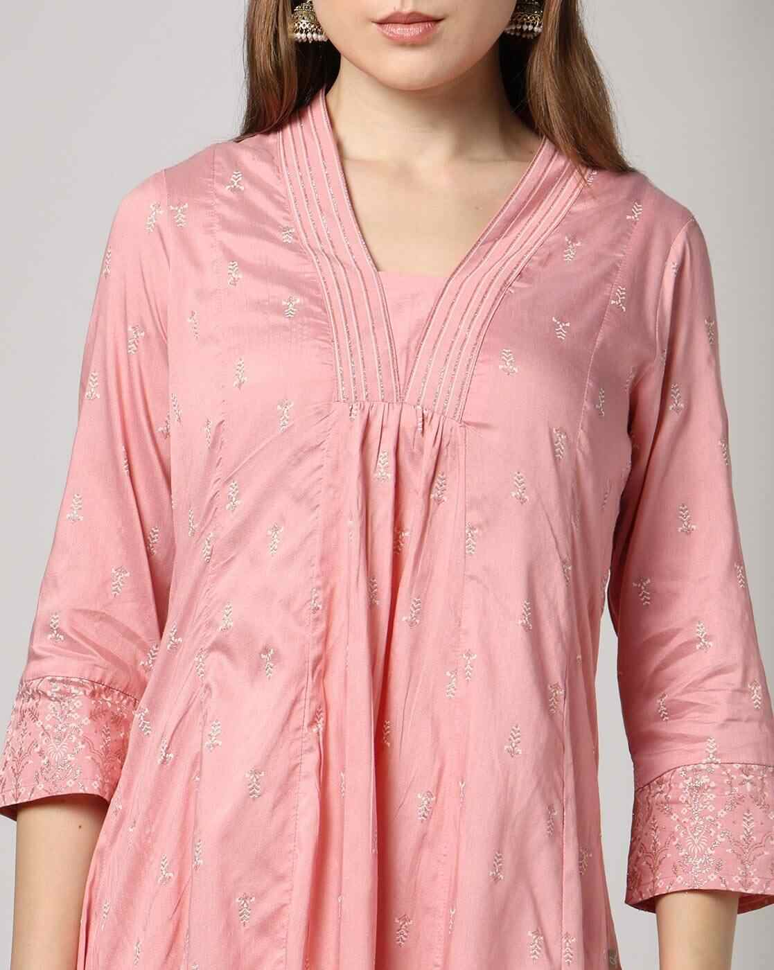 AVAASA MIX N' MATCH | Women Printed Flared Kurta|3