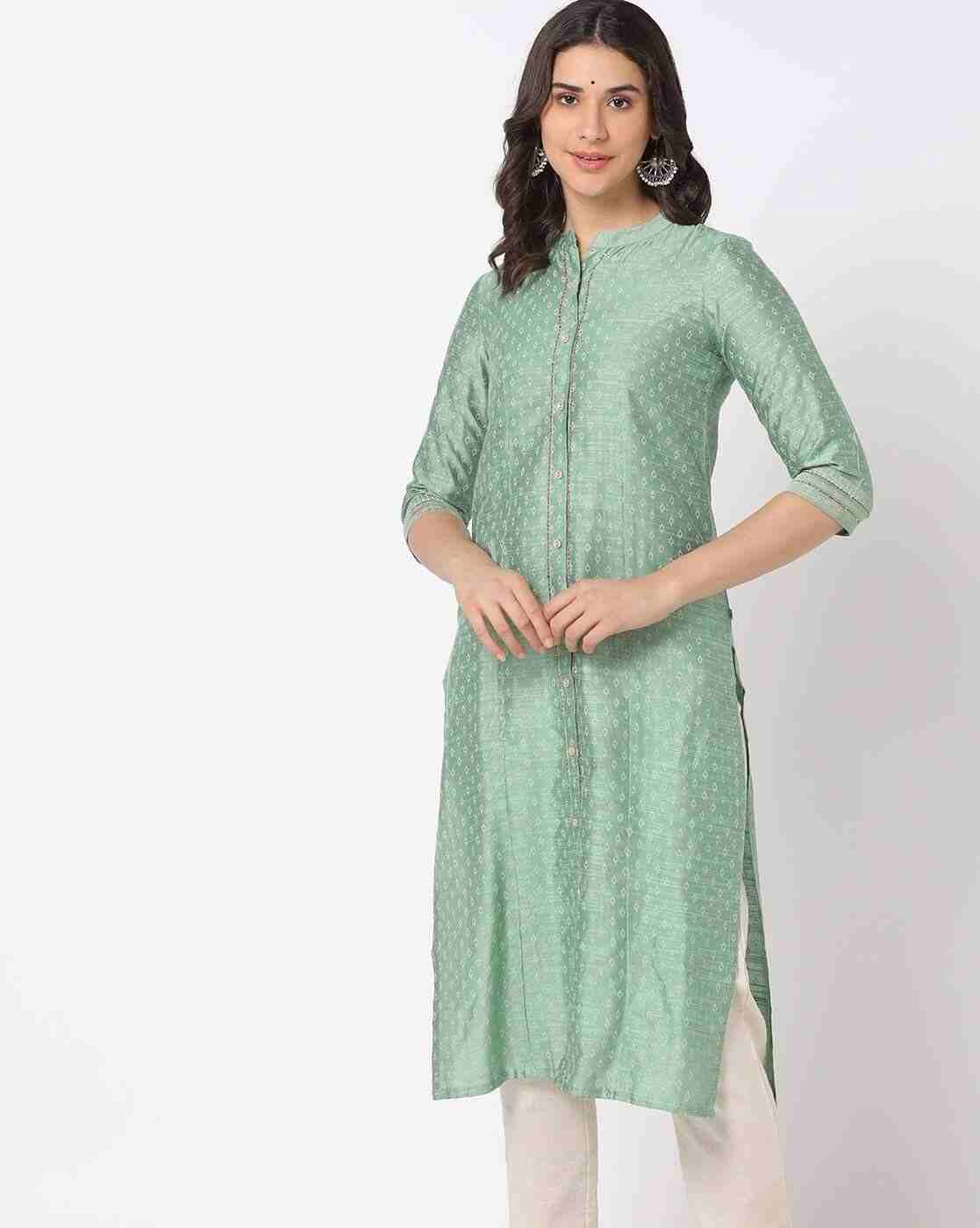 AVAASA MIX N' MATCH | Printed Straight Kurta|0