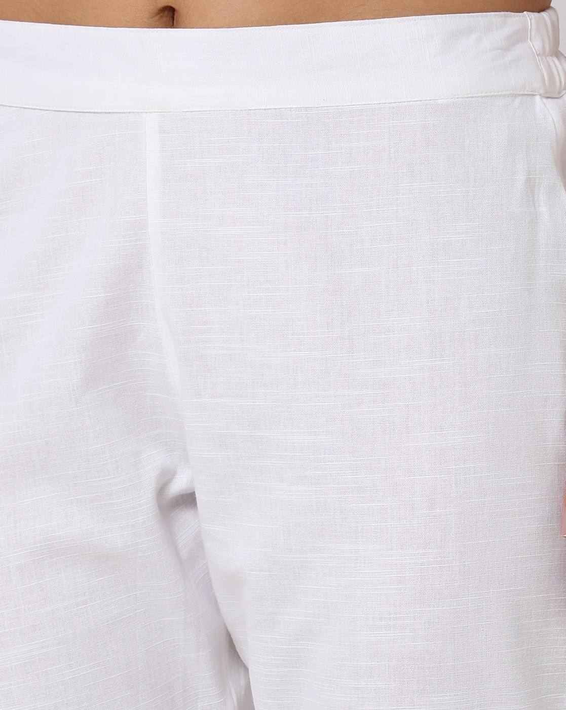 AVAASA MIX N' MATCH | Pants with Lace Inserts|3