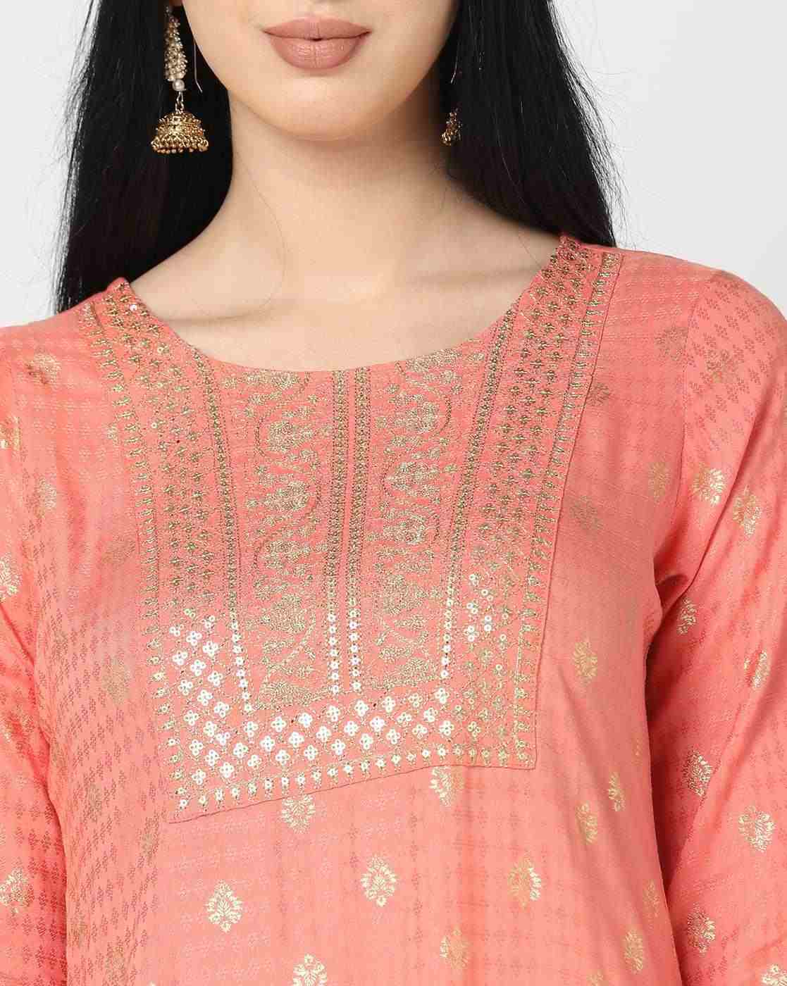 AVAASA MIX N' MATCH | Printed Straight Kurta|3