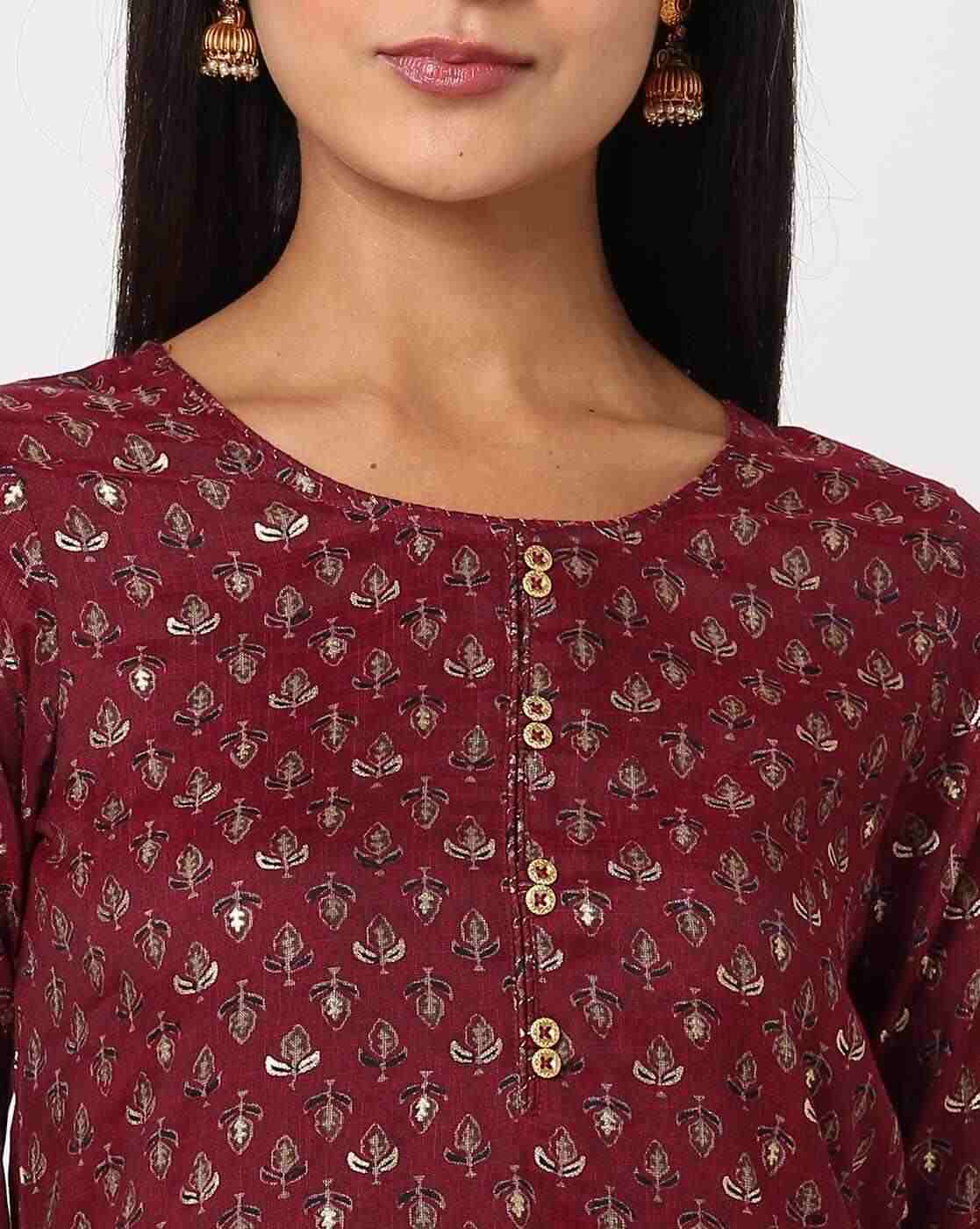 AVAASA MIX N' MATCH | Printed Straight Kurta|3