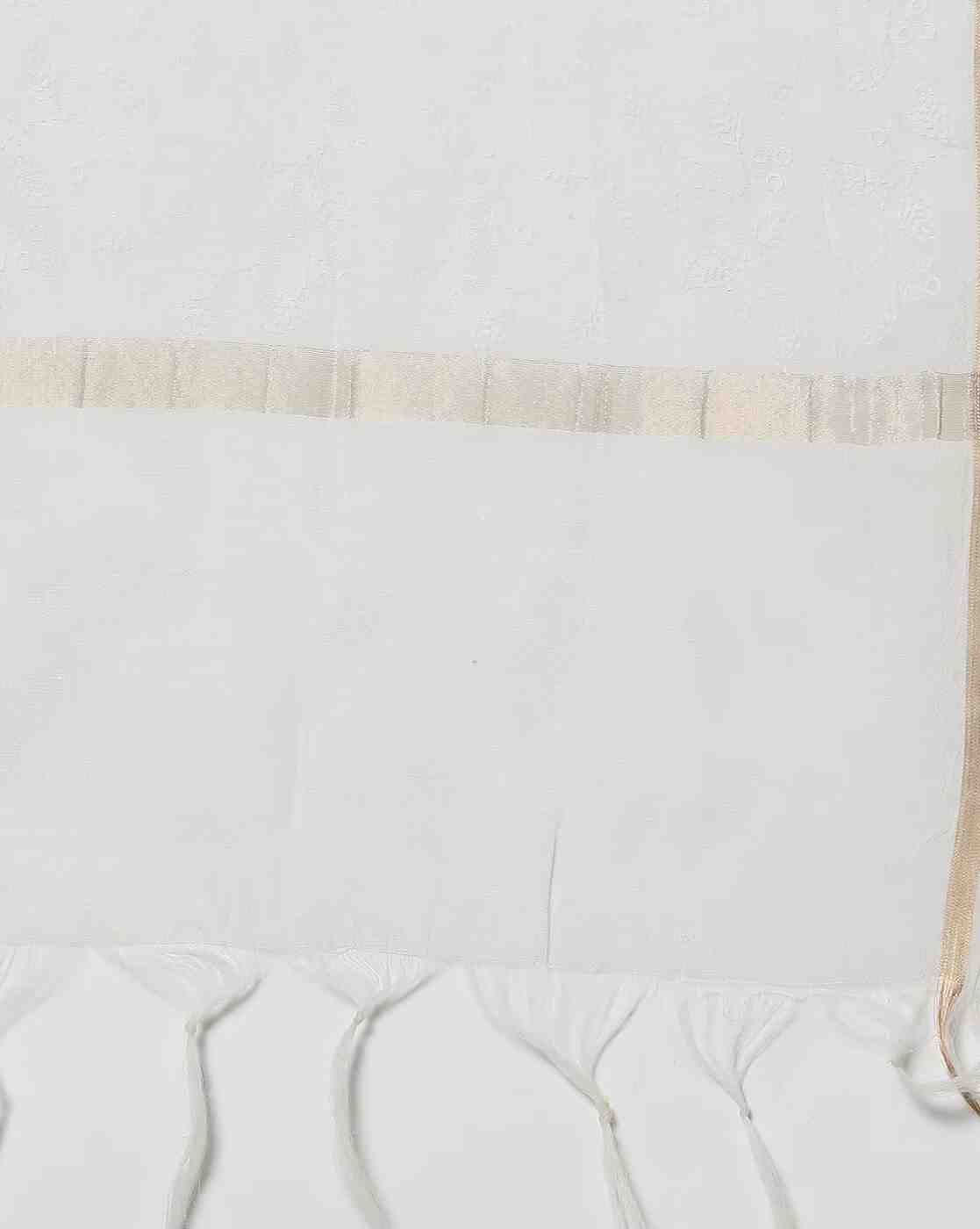 AVAASA MIX N' MATCH | Women Dupatta with Tassels|1