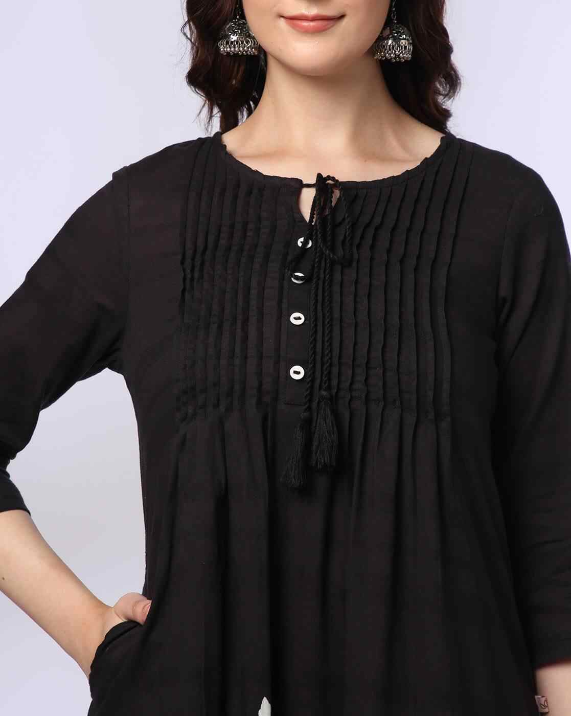 AVAASA MIX N' MATCH | Women Placement Print Flared Kurta|3