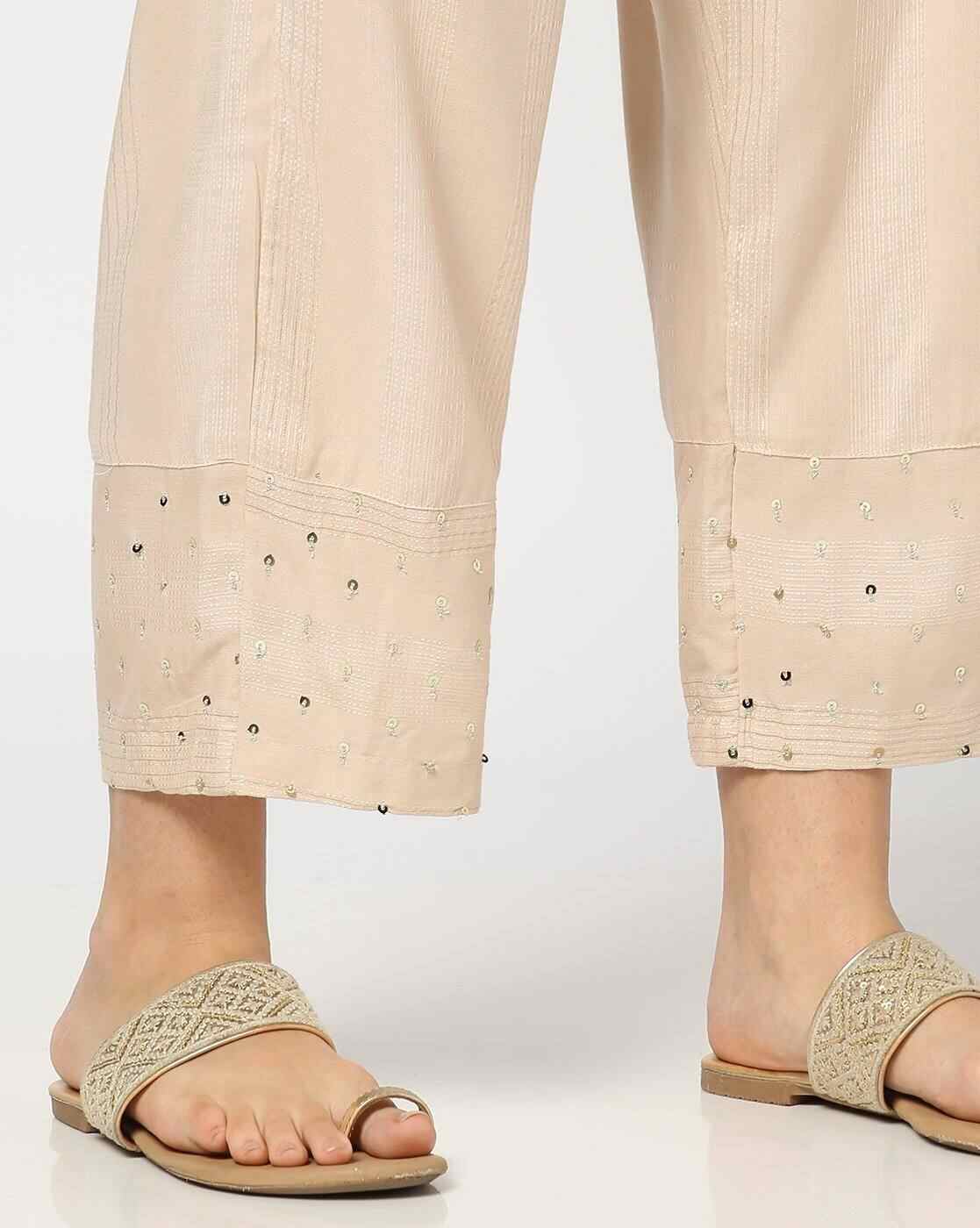 AVAASA MIX N' MATCH | Women Palazzos with Insert Pockets|4