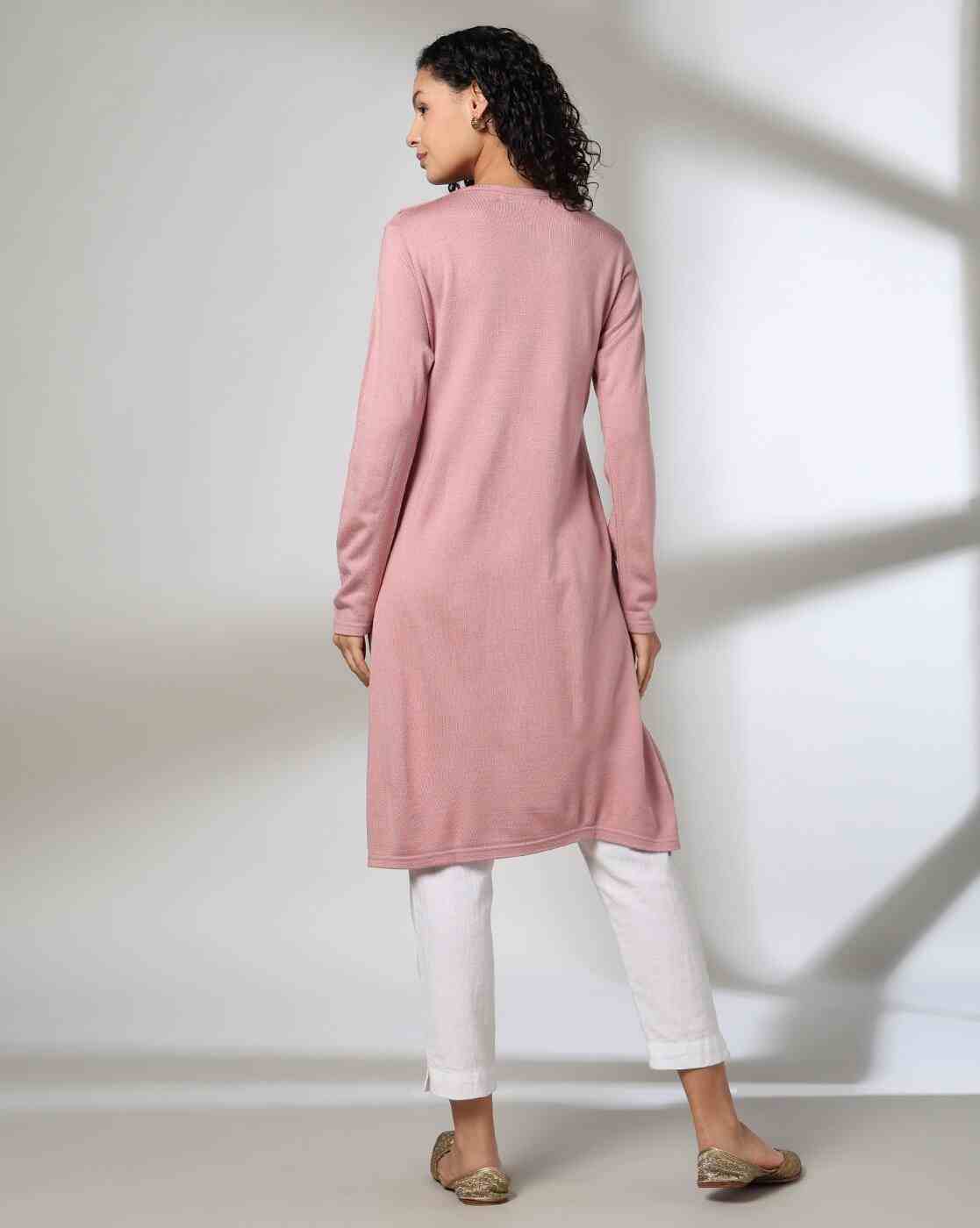 AVAASA MIX N' MATCH | Women Lace Straight Kurta|2