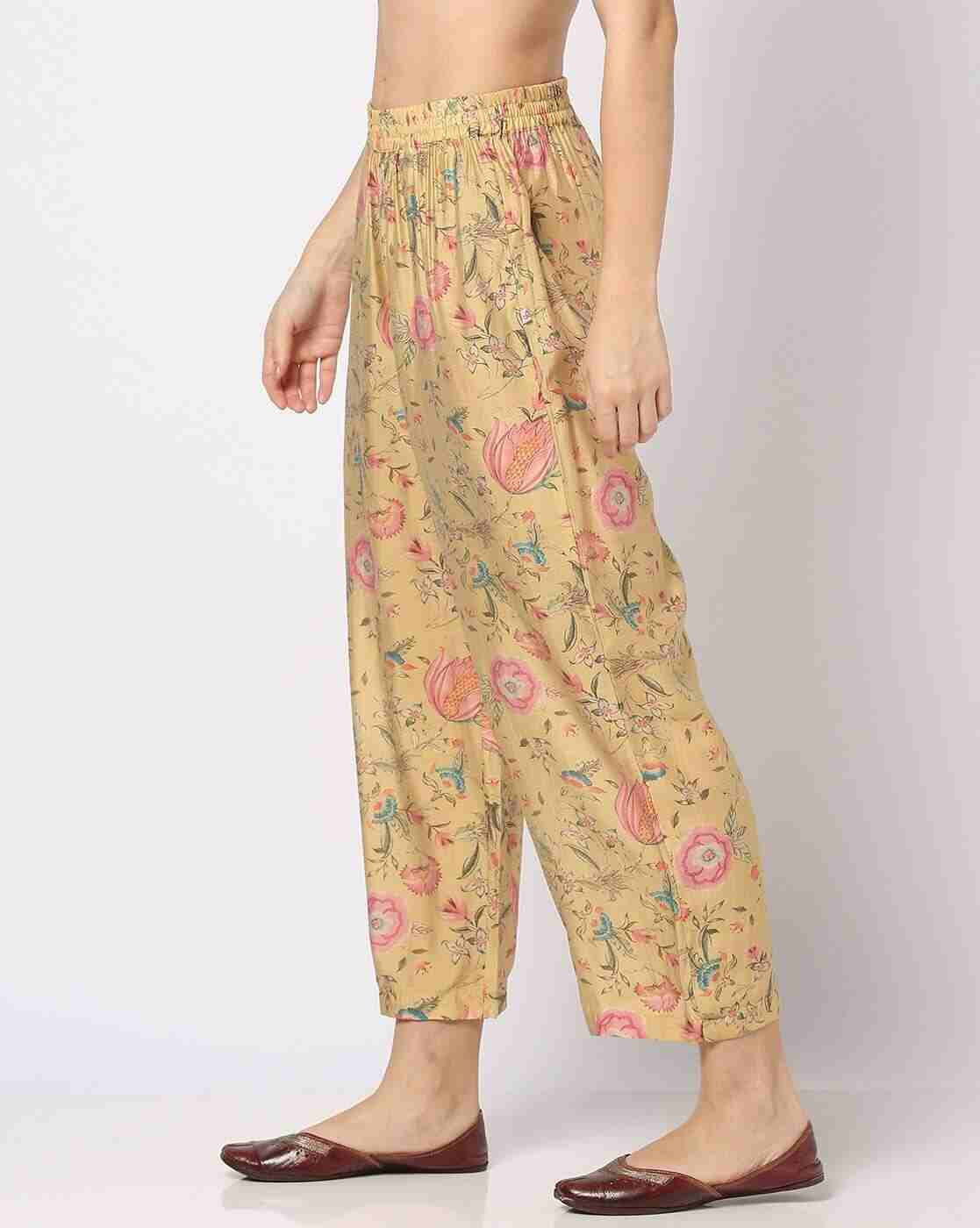 AVAASA MIX N' MATCH | Women Floral Print Pants|1