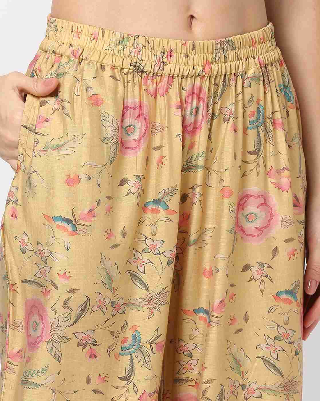 AVAASA MIX N' MATCH | Women Floral Print Pants|3