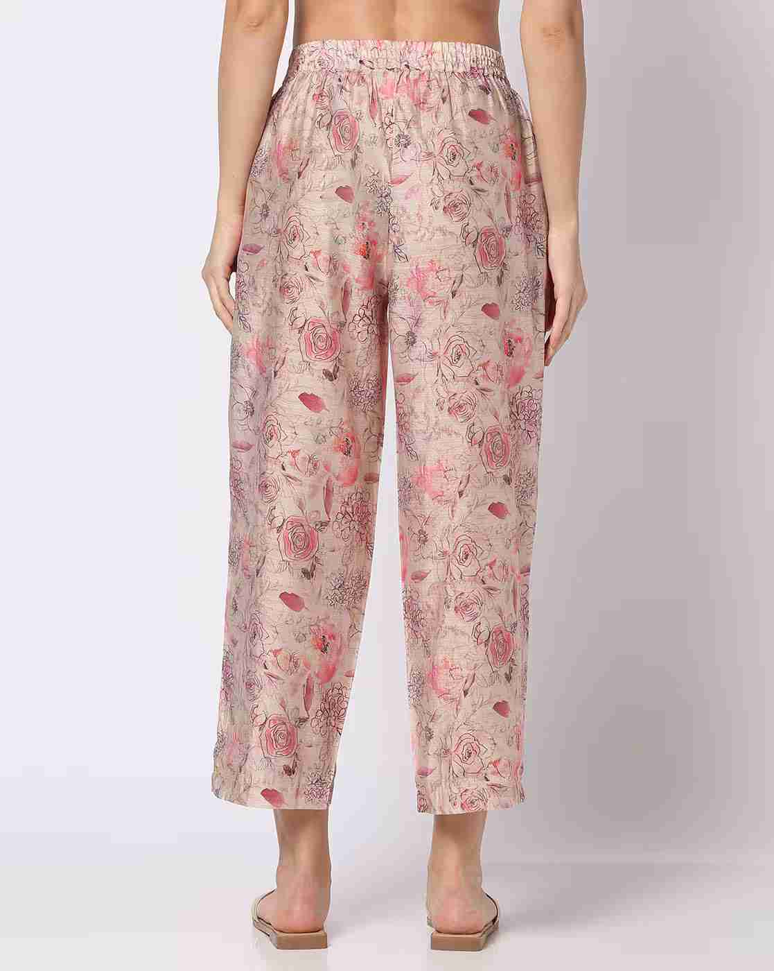 AVAASA MIX N' MATCH | Women Printed Pants|2
