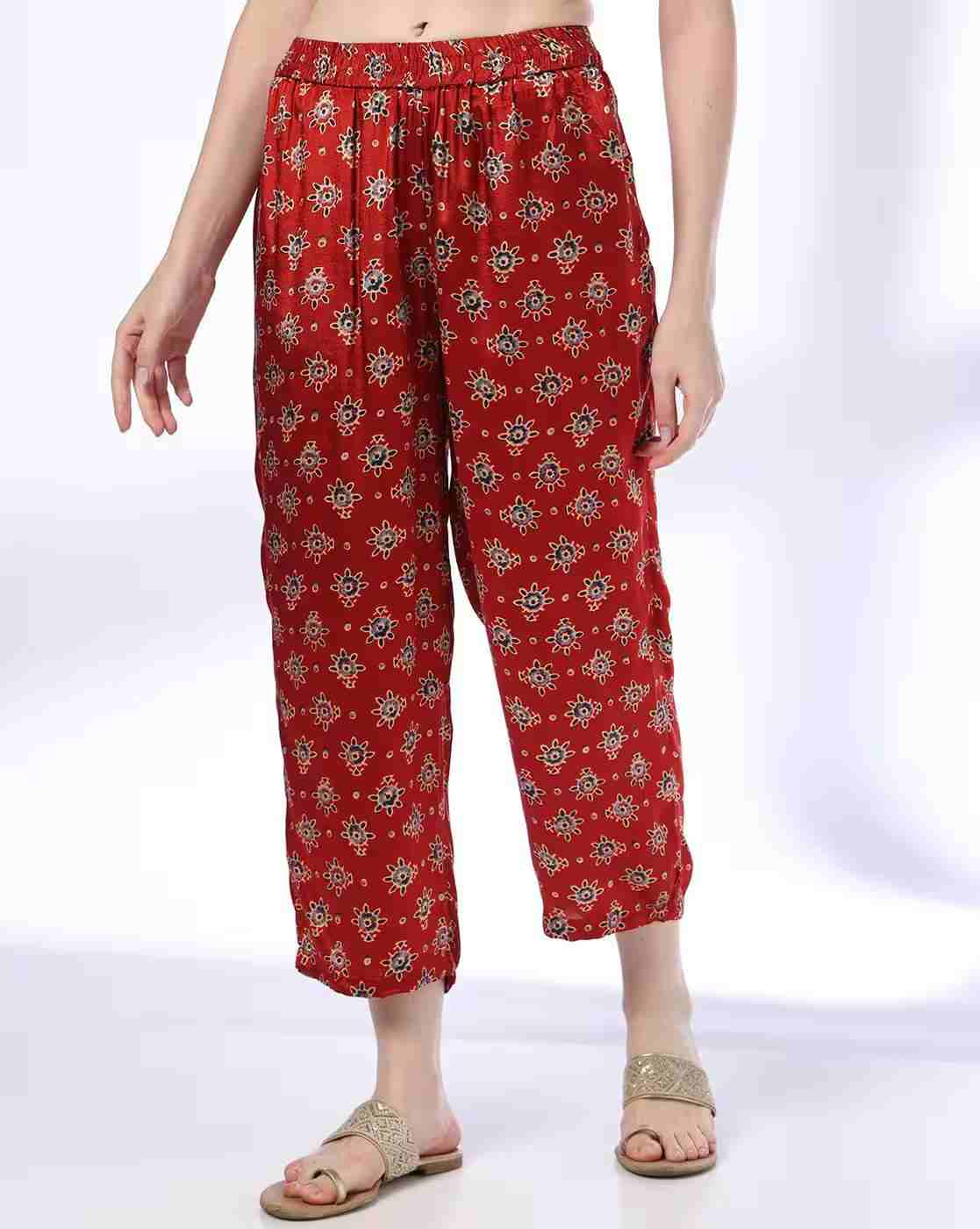 AVAASA MIX N' MATCH | Women Printed Palazzos|0