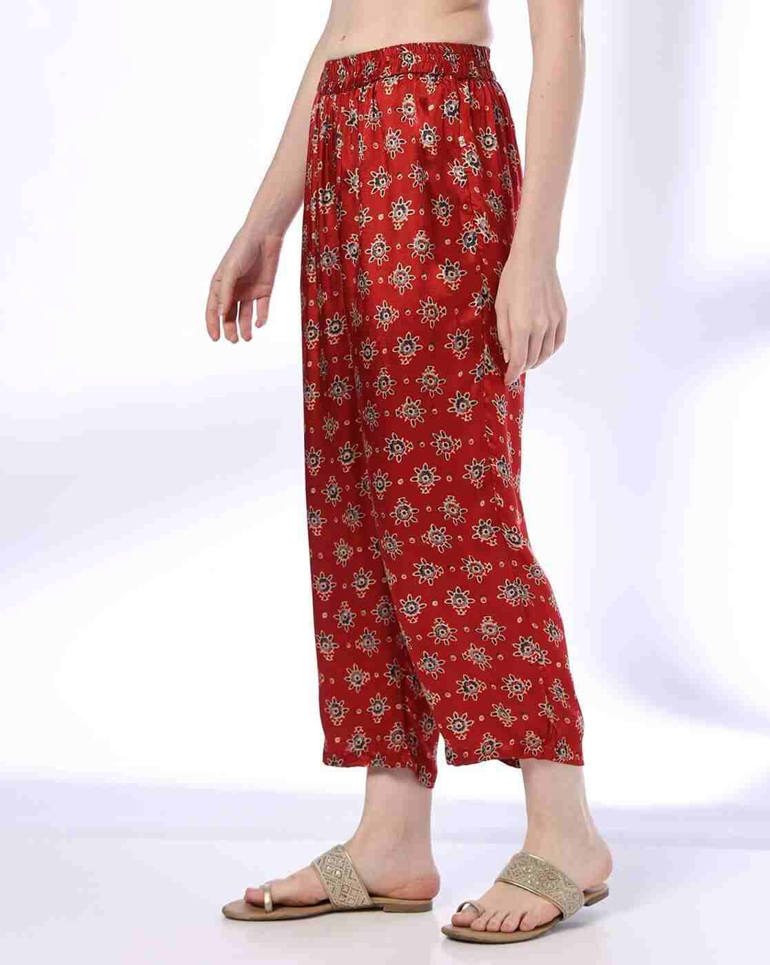 AVAASA MIX N' MATCH | Women Printed Palazzos|1