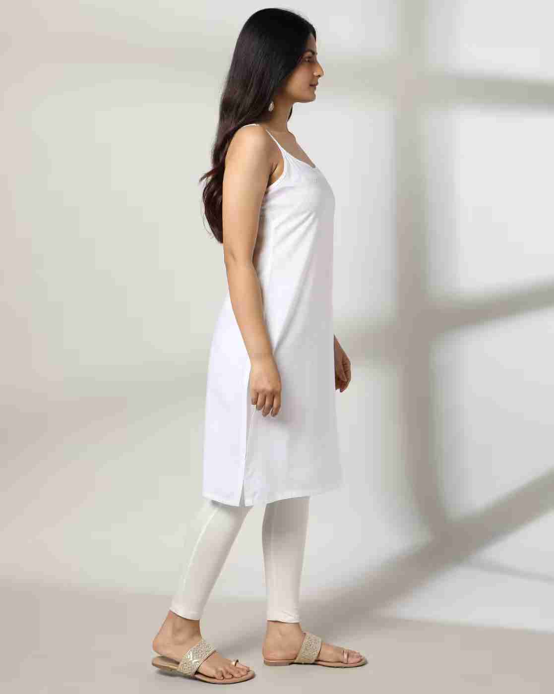 AVAASA MIX N' MATCH | Women Strappy Straight Kurta|1