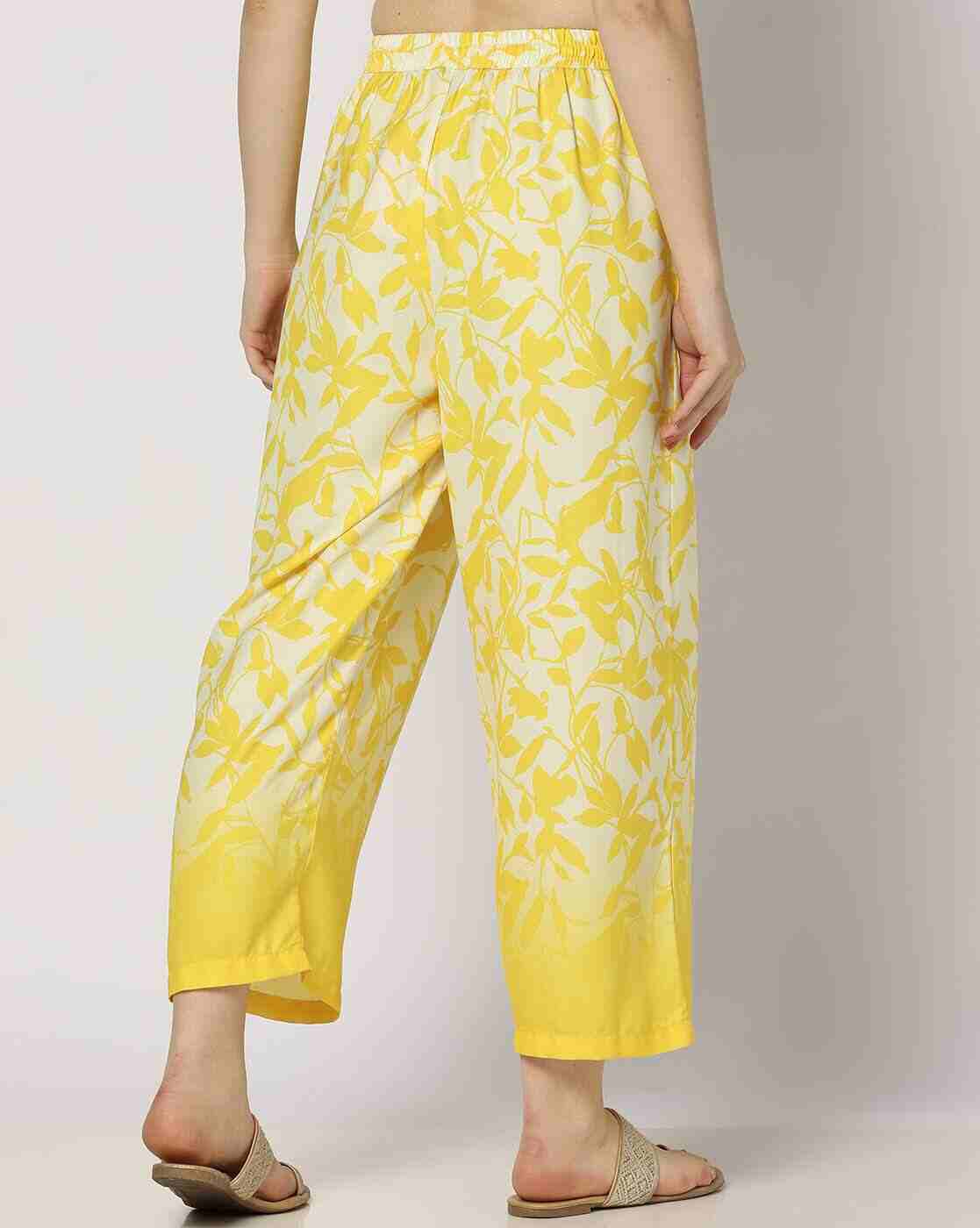 AVAASA MIX N' MATCH | Women Floral Print Regular Fit Pants|2