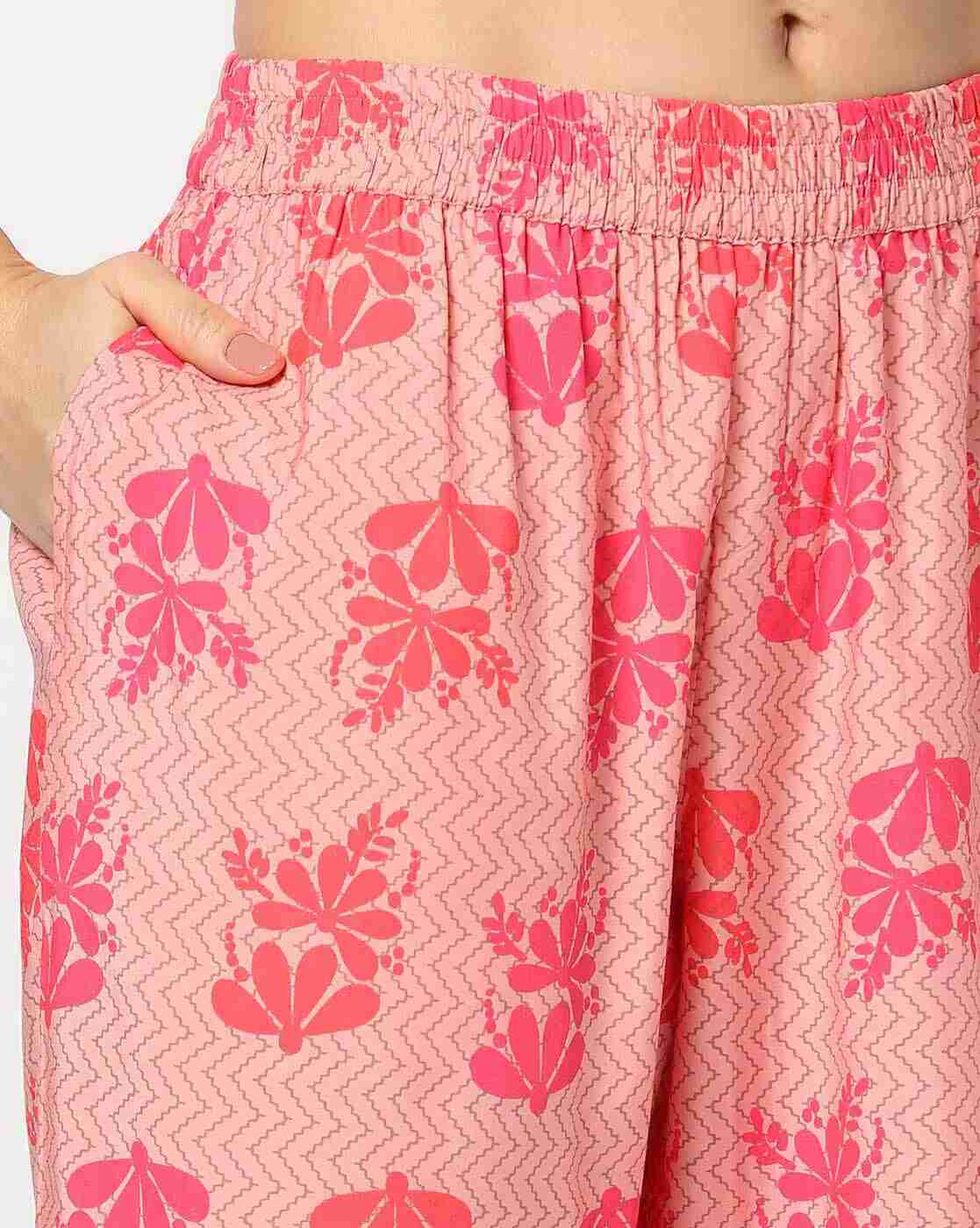 AVAASA MIX N' MATCH | Women Floral Print Regular Fit Pants|3