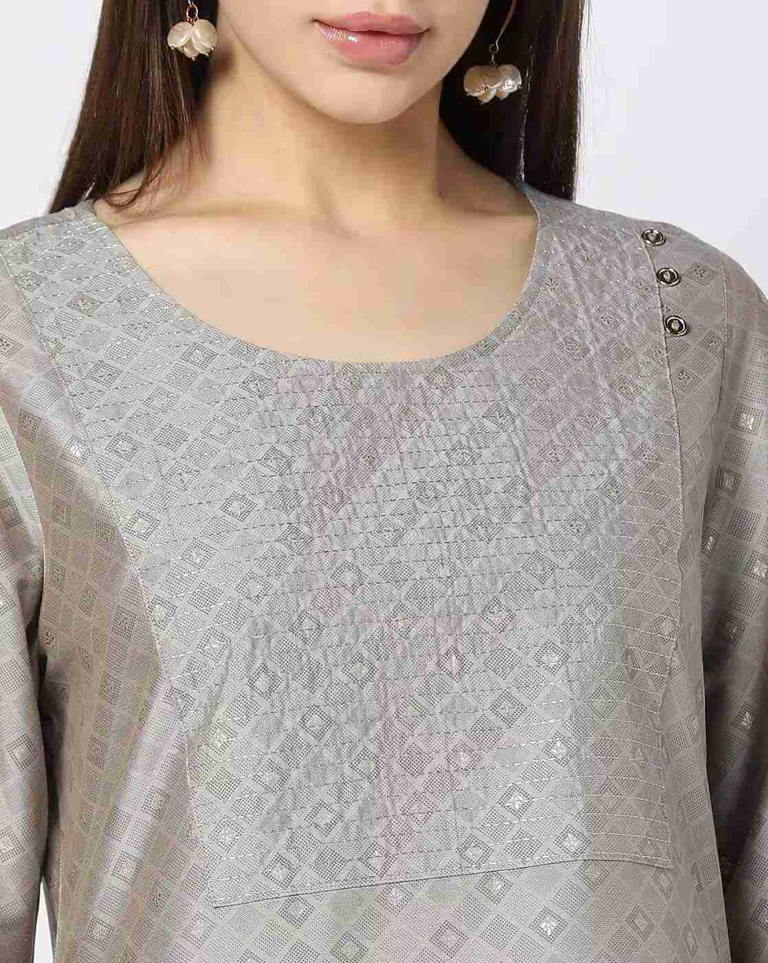 AVAASA MIX N' MATCH | Women Geometric Print Co-Ords Set|3