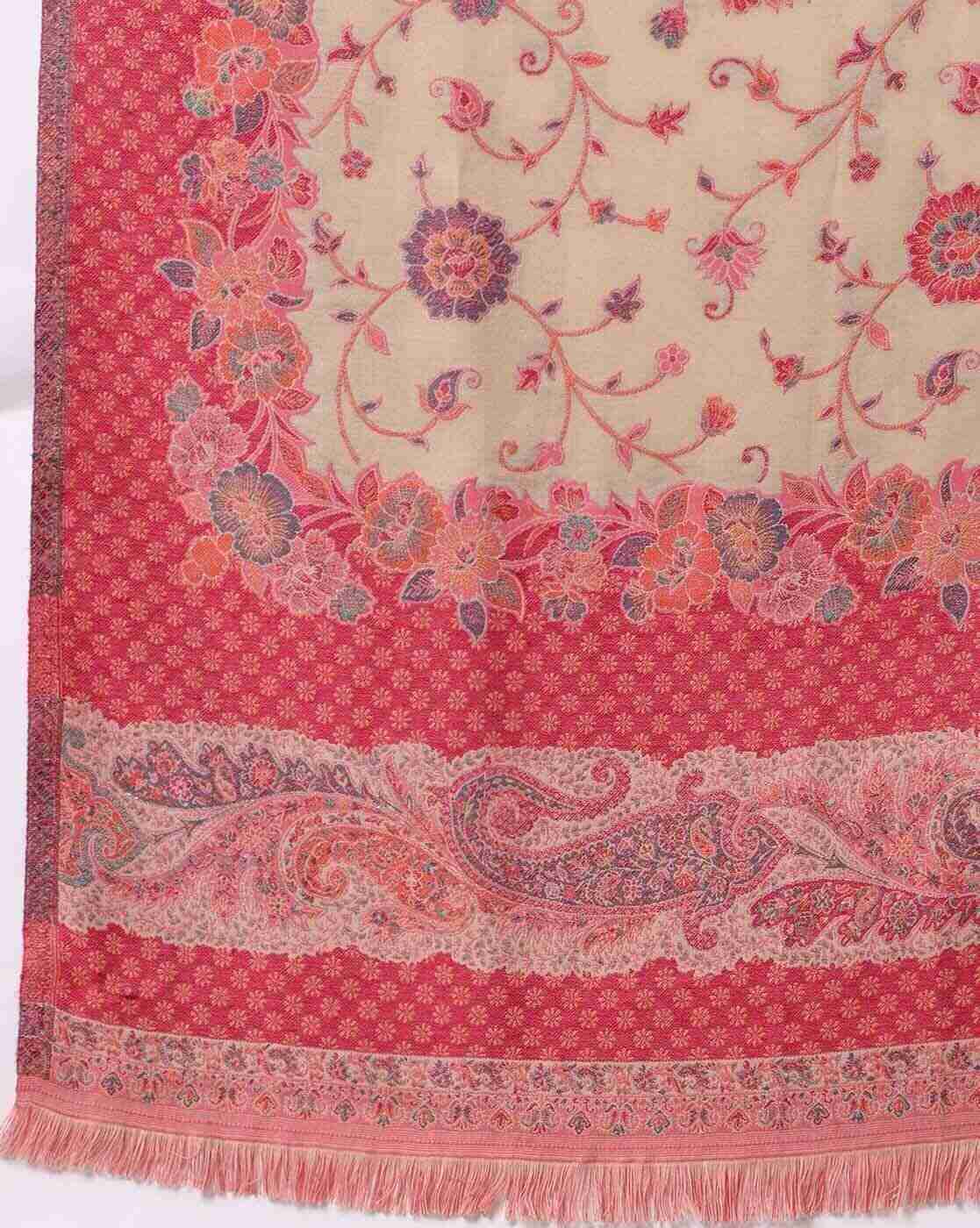 AVAASA MIX N' MATCH | Women Jacquard Woven Stole|1