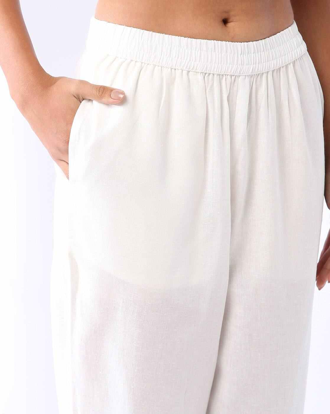 AVAASA MIX N' MATCH | Women Straight Pants with Insert Pockets|4