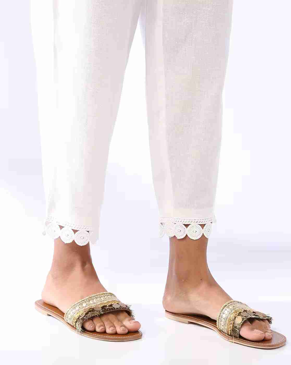 AVAASA MIX N' MATCH | Women Straight Pants with Insert Pockets|5