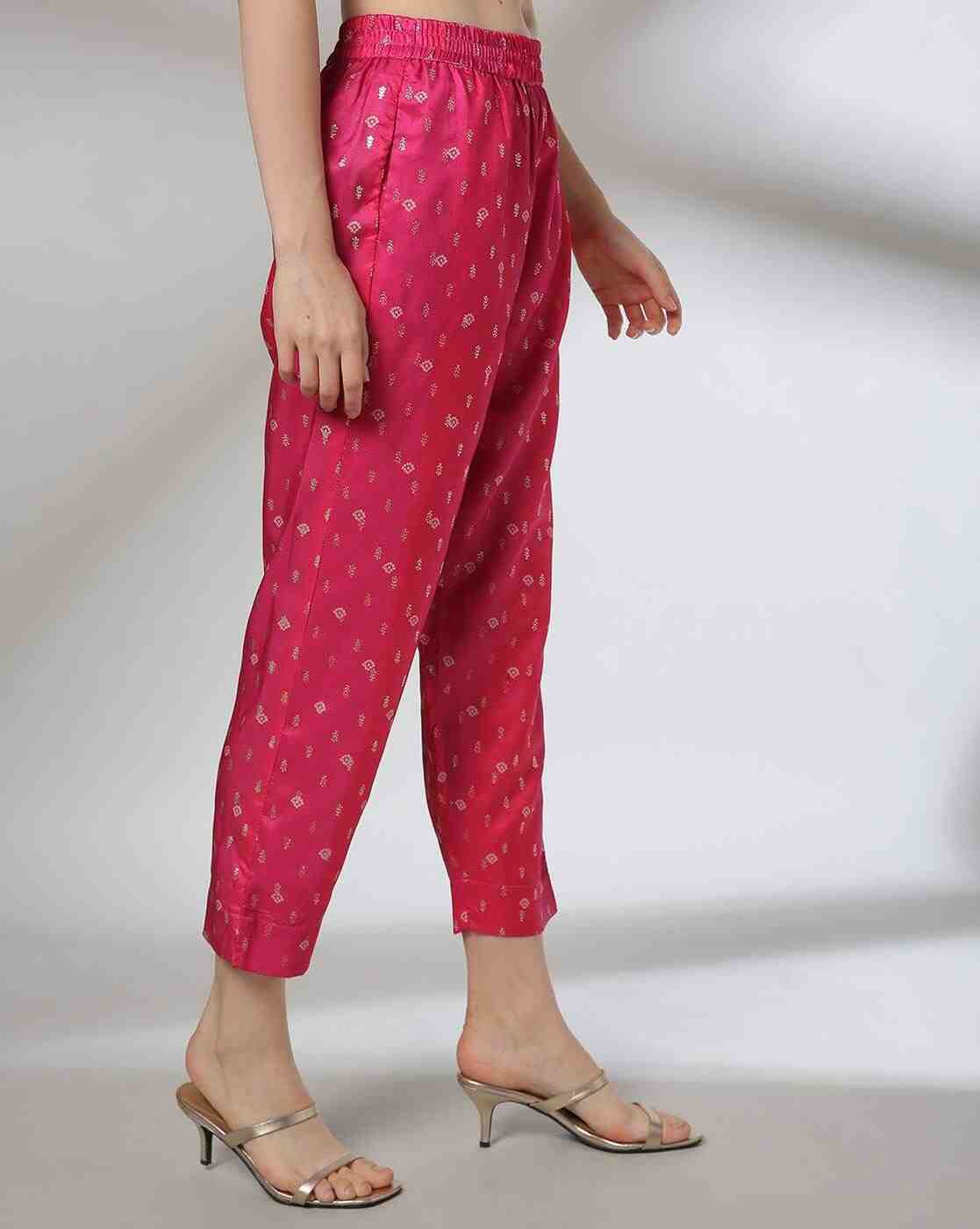 AVAASA MIX N' MATCH | Women Floral Print Pants|1