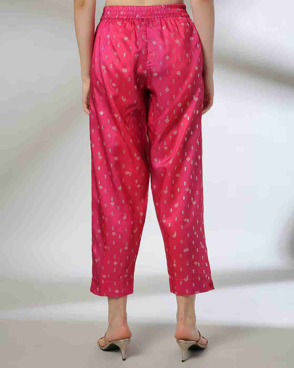 AVAASA MIX N' MATCH | Women Floral Print Pants|2