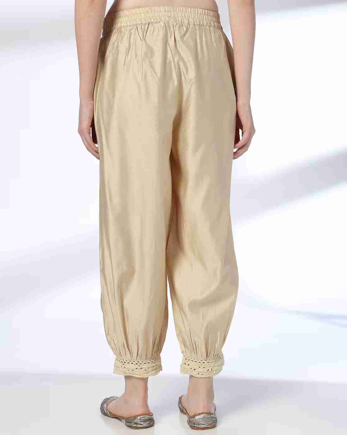 AVAASA MIX N' MATCH | Women Salwar with Lace Hemline|2