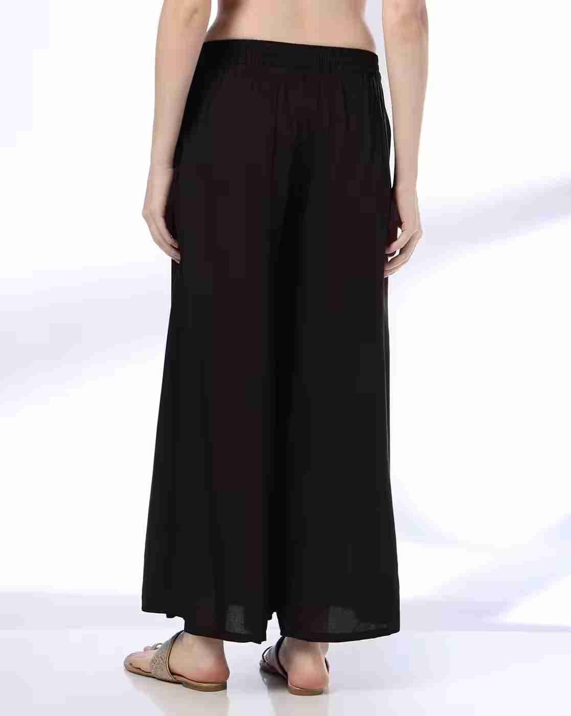 AVAASA MIX N' MATCH | Women Flared Palazzos|2