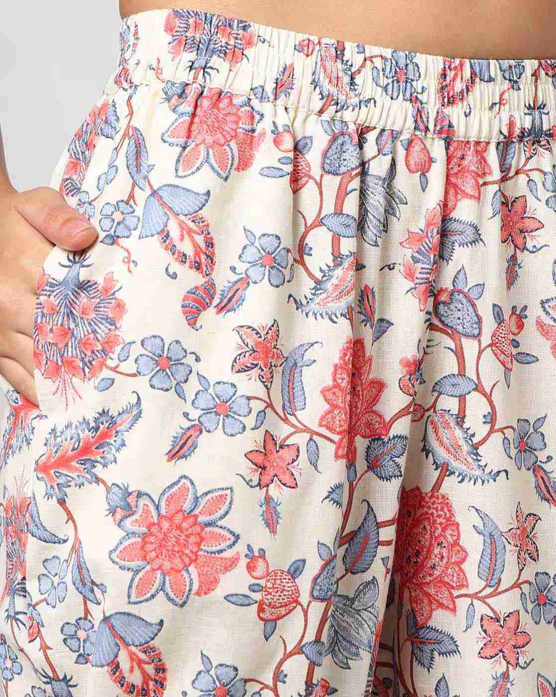 AVAASA MIX N' MATCH | Women Printed Straight Kurta Suit Set|5