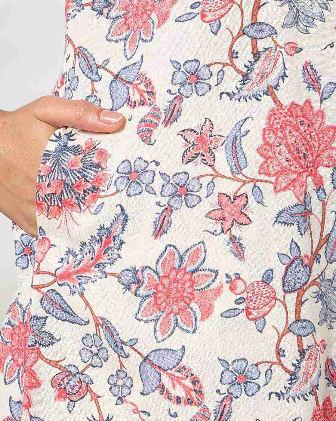 AVAASA MIX N' MATCH | Women Printed Straight Kurta Suit Set|6