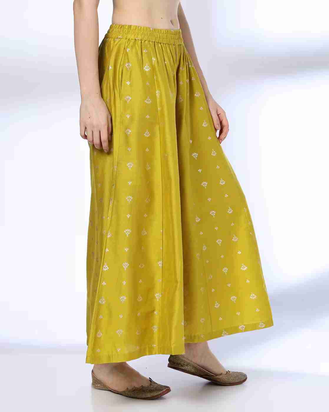 AVAASA MIX N' MATCH | Women Floral Print Palazzos|1