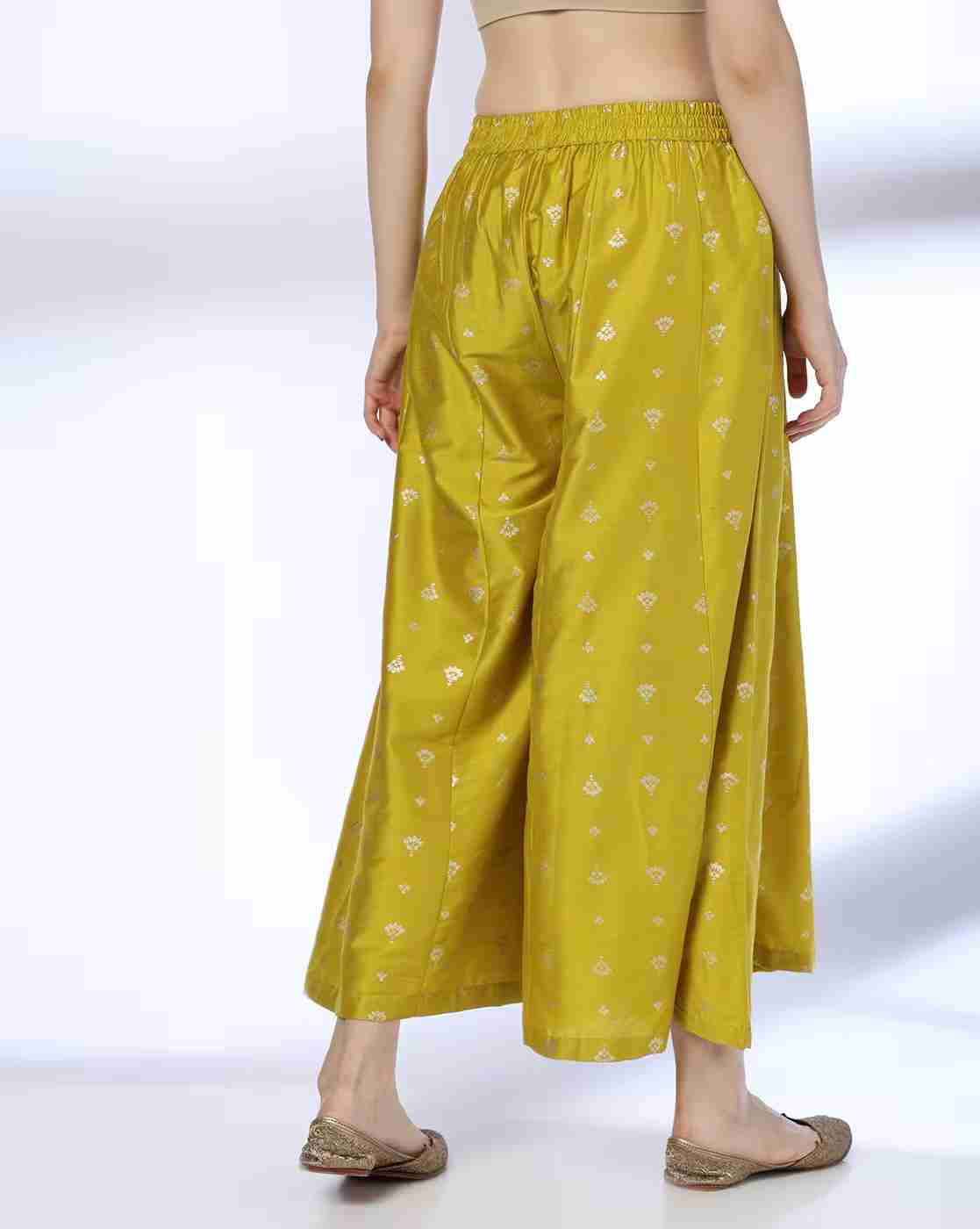 AVAASA MIX N' MATCH | Women Floral Print Palazzos|2