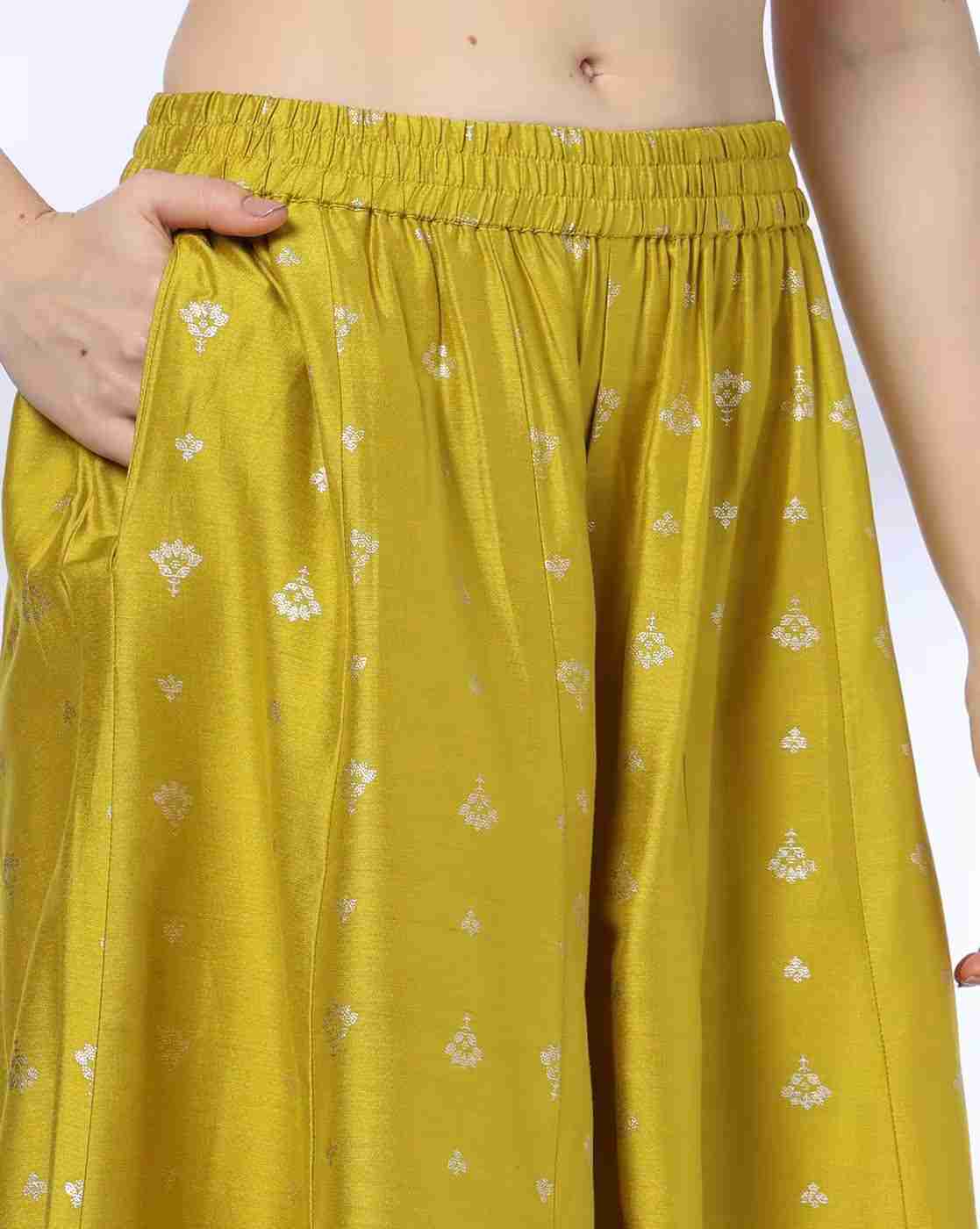 AVAASA MIX N' MATCH | Women Floral Print Palazzos|3