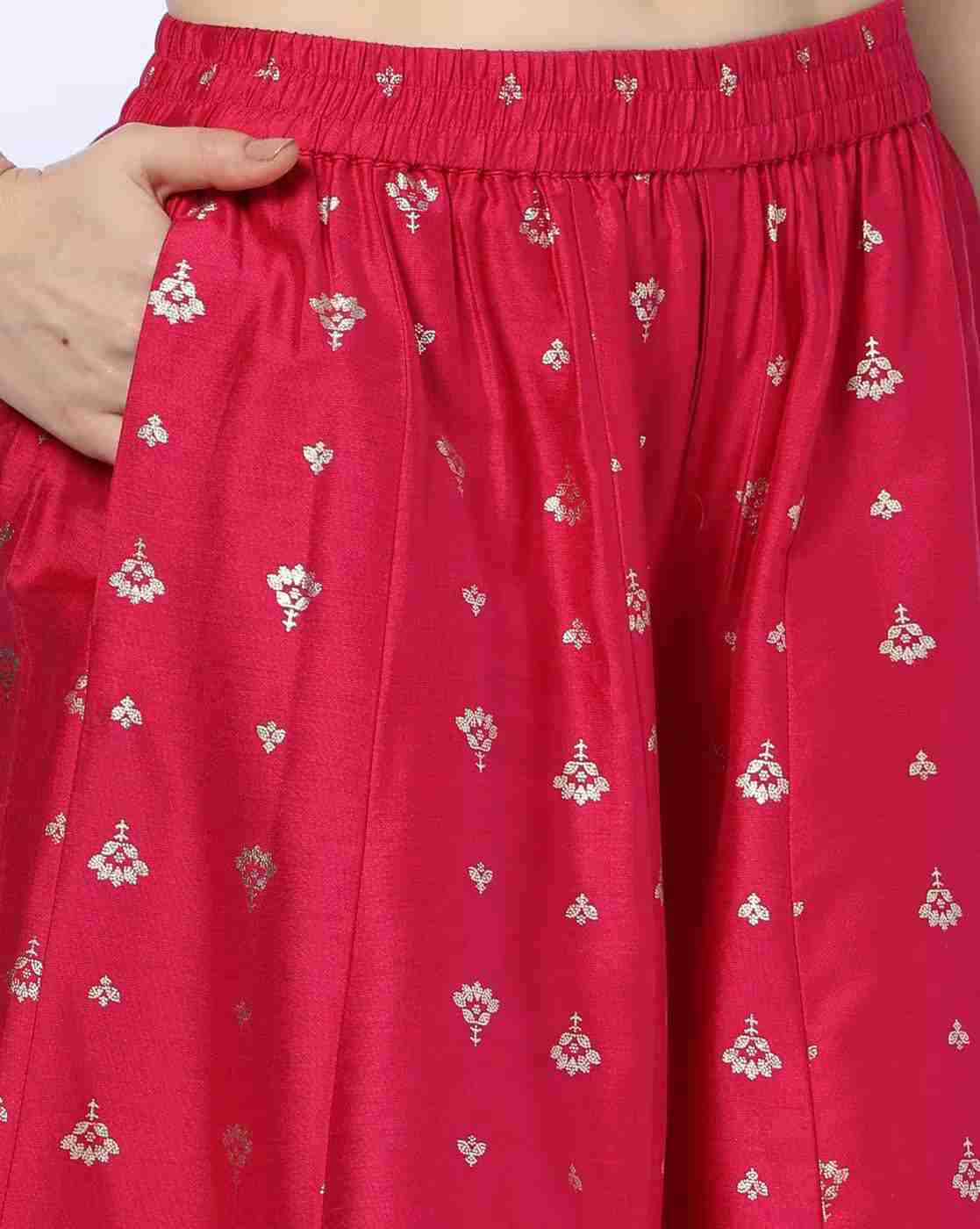 AVAASA MIX N' MATCH | Women Floral Print Palazzos|3