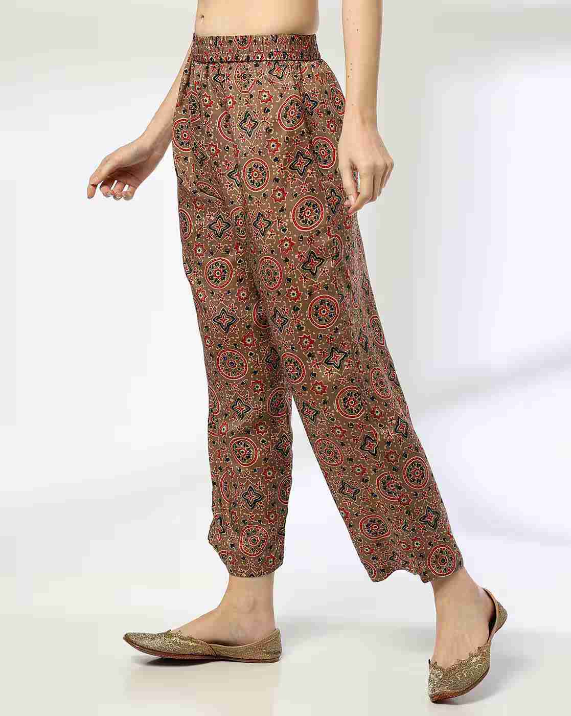 AVAASA MIX N' MATCH | Women Printed Pants|1