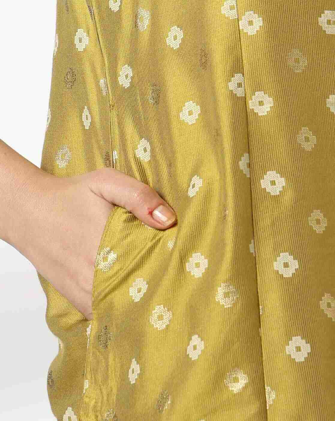 AVAASA MIX N' MATCH | Women Geometric Print Straight Kurta|4