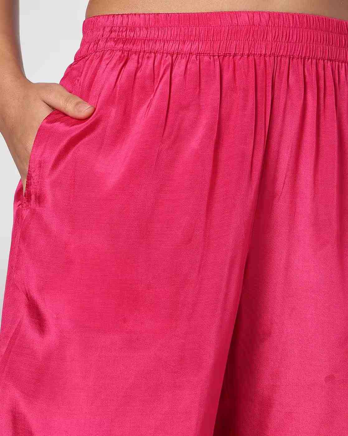 AVAASA MIX N' MATCH | Women Pants with Elasticated Waist|3