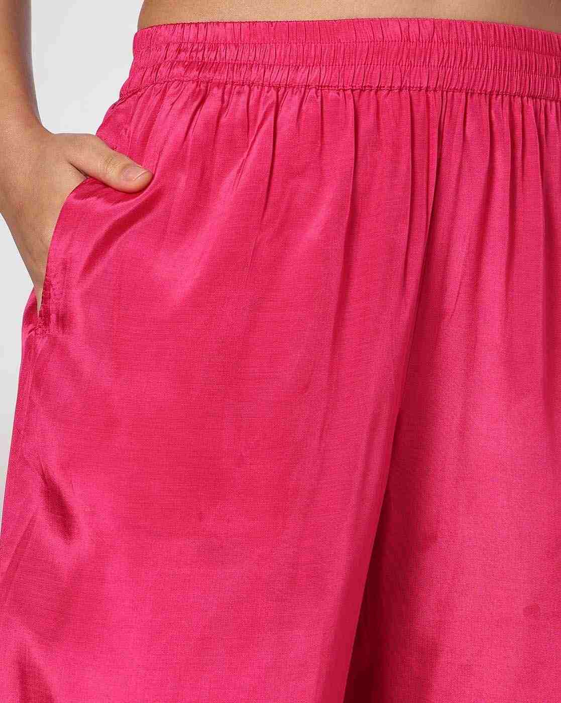 AVAASA MIX N' MATCH | Women Pants with Elasticated Waist|3