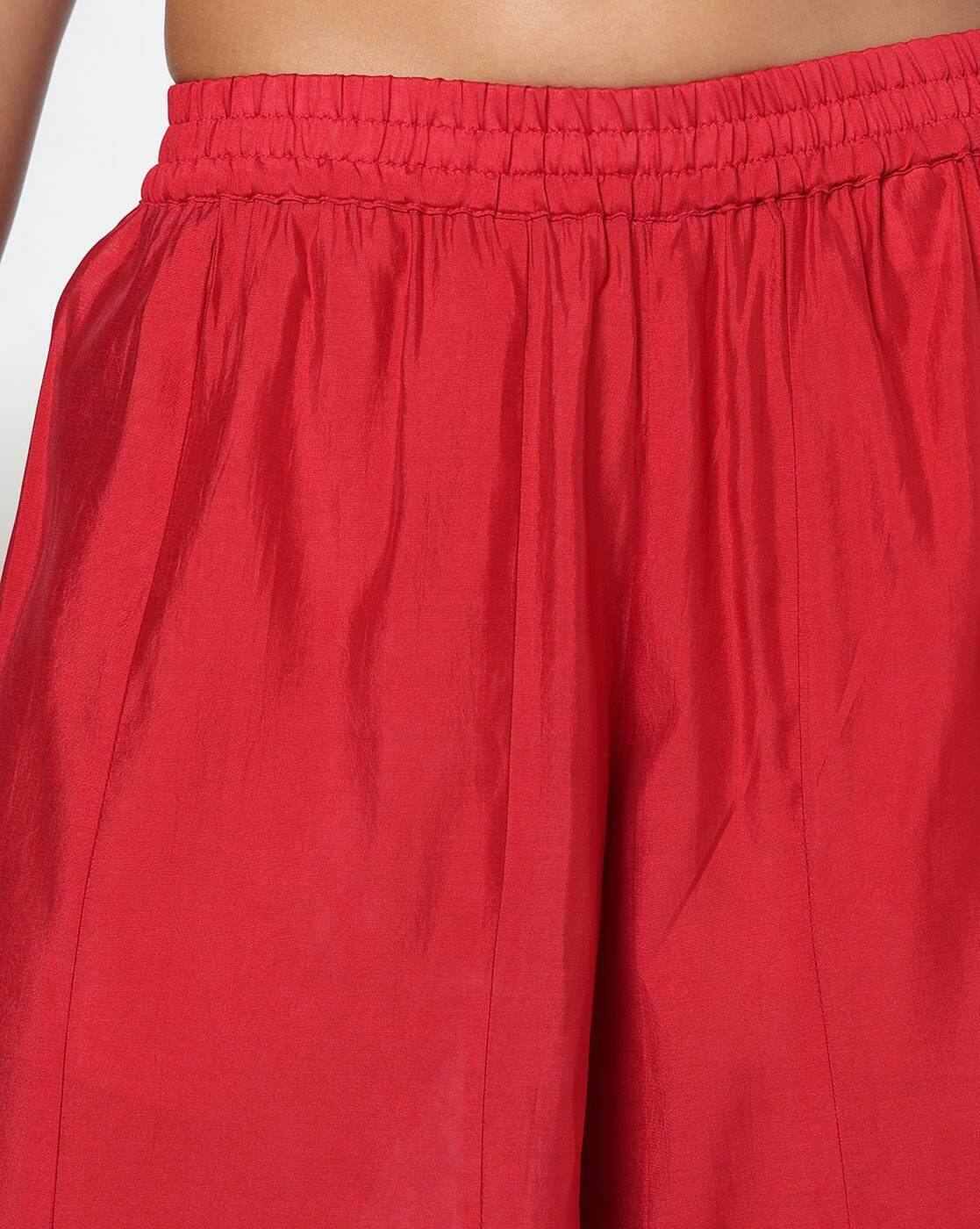 AVAASA MIX N' MATCH | Women Flared Palazzo Pants|3