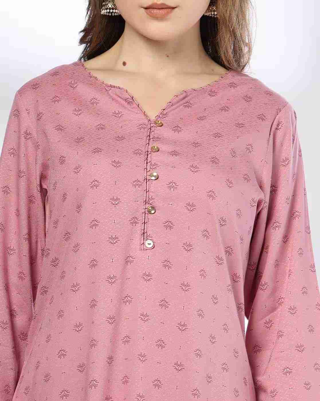AVAASA MIX N' MATCH | Women Printed Straight Kurta & Pants Set|3