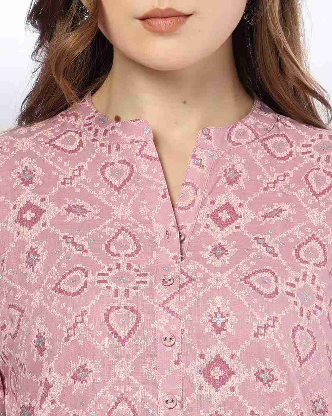 AVAASA MIX N' MATCH | Women Printed Straight Kurta & Pants Set|3