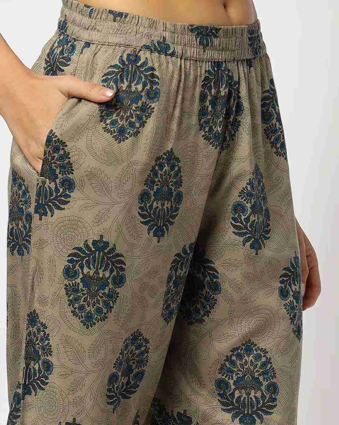 AVAASA MIX N' MATCH | Women Floral Print Straight Kurta Set|5