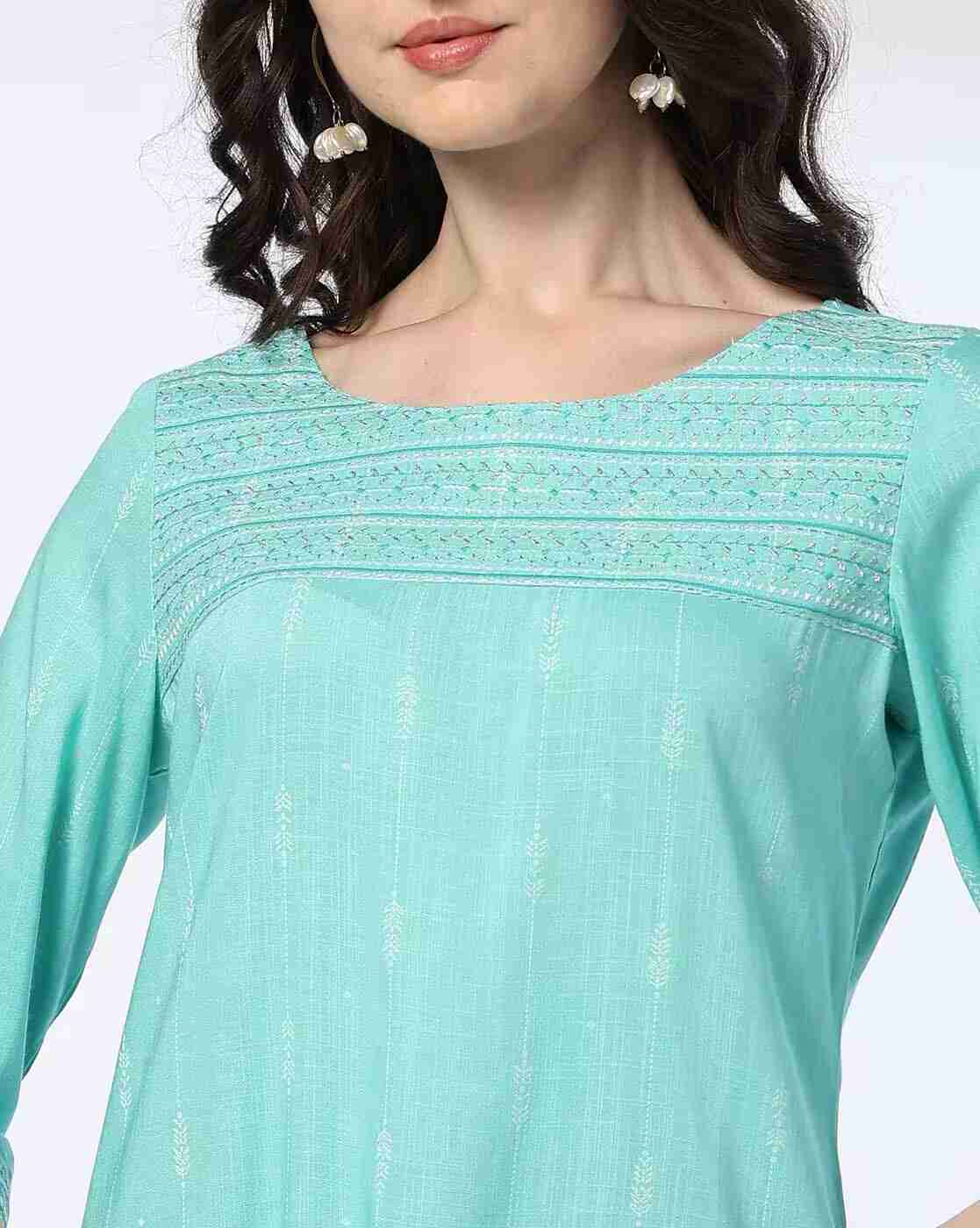 AVAASA MIX N' MATCH | Women Printed Straight Kurta|3