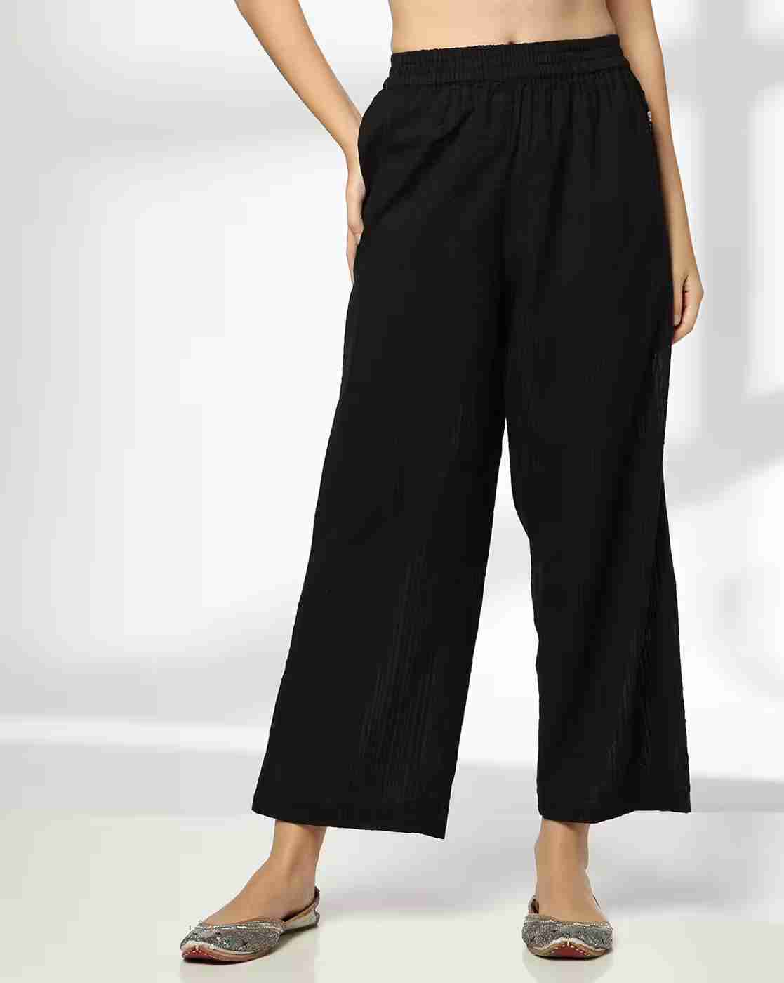 AVAASA MIX N' MATCH | Women Seersucker Palazzos|0