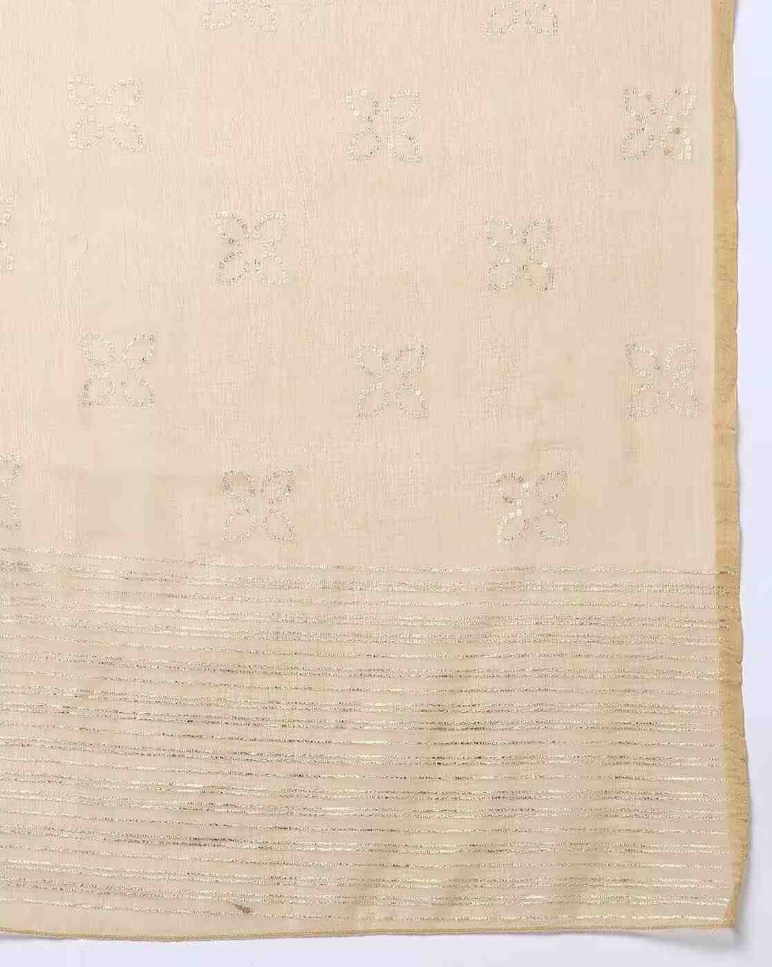AVAASA MIX N' MATCH | Women Floral Print Chiffon Dupatta|1