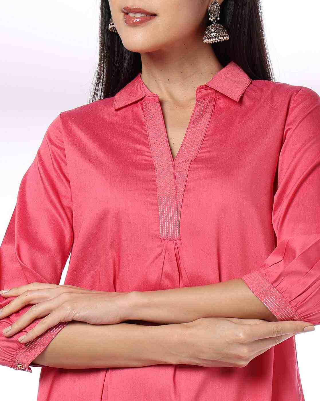 AVAASA MIX N' MATCH | Women Floral Print Flared Kurta|3