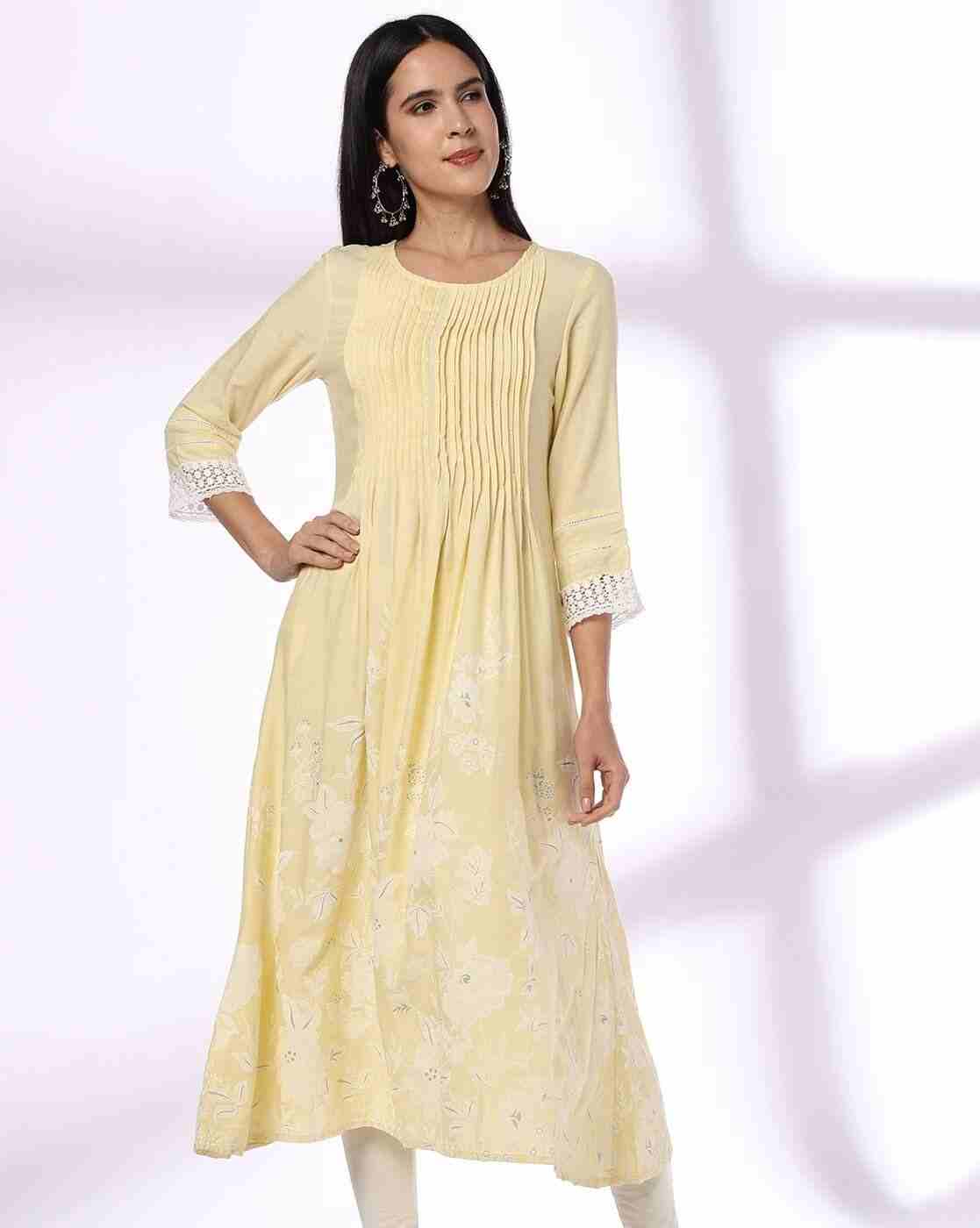 AVAASA MIX N' MATCH | Women Printed A-Line Dress|0