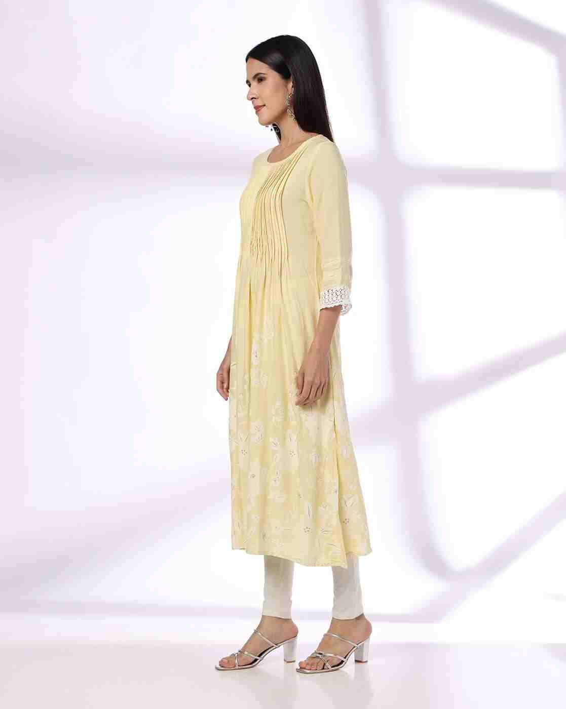 AVAASA MIX N' MATCH | Women Printed A-Line Dress|1