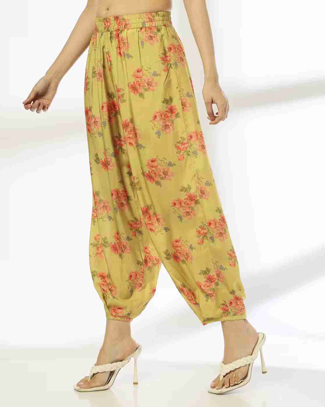 AVAASA MIX N' MATCH | Women Floral Print Regular Fit Salwar|0