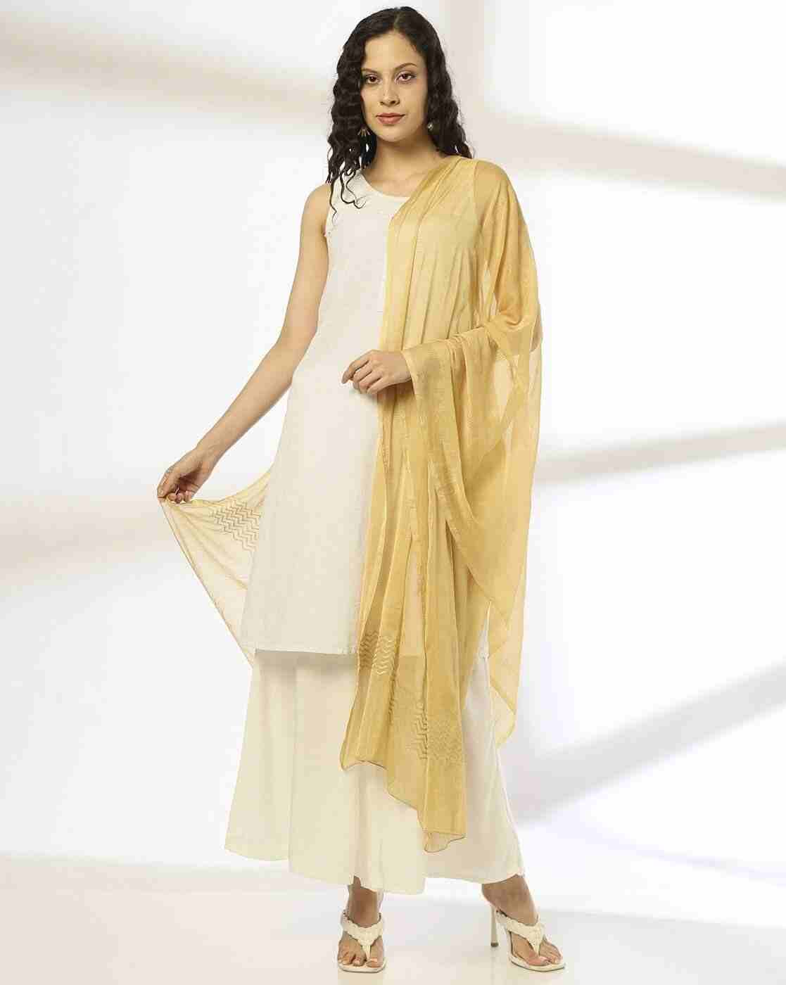 AVAASA MIX N' MATCH | Women Printed Chiffon Dupatta|0